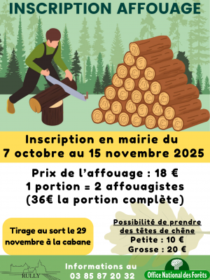 Affouages 2025-2026